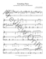 Something There piano sheet music cover